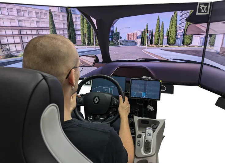 Simrig from the Back